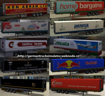 Trailers container for GTS , UKTS